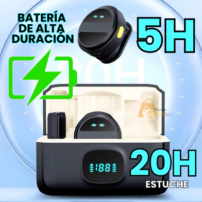 COMBO SET DE MICROFONOS + SOPORTE