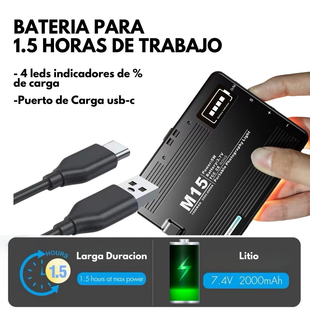 Luz Led Para Selfie con Clip