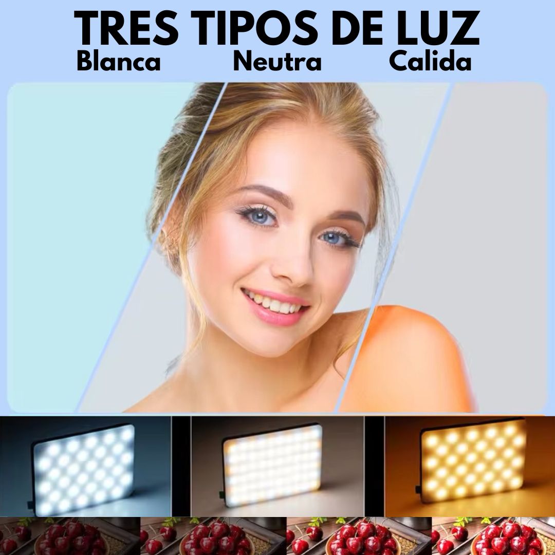 Luz Led Para Selfie con Clip